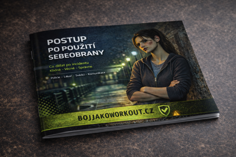 Postup po použití sebeobrany – návod co dělat po incidentu, osobní bezpečnost BJW