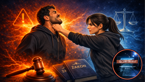 Nutná obrana podle zákona – ilustrace sebeobrany ženy proti útoku